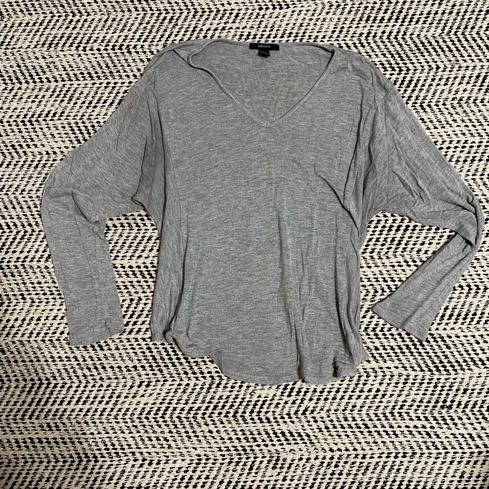Oversized knit sweater